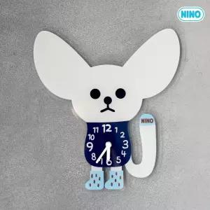 캐릭터시계 니노타임 무소음 아크릴 벽시계 (사막여우 대)
