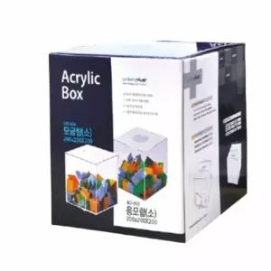 모금함 소 아크릴 프라스틱모금함 기부모금함/행사/경품추첨/성금함/명함박스/뽑기함/경품박스/응모함/추첨