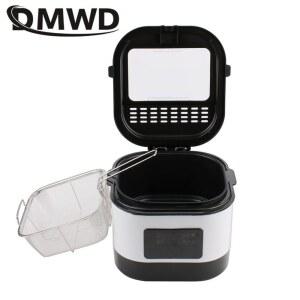 가정용 온도 조절 전기 딥 프라이어 머신 시각화 멀티쿠커 탈착식 바구니 5L