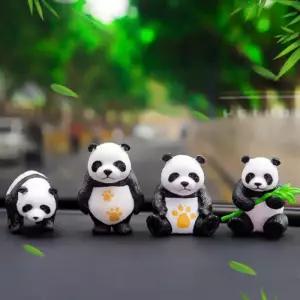 팬더 피규어 미니어처 세트