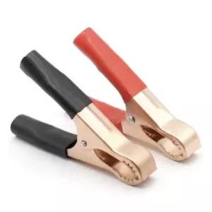 점프선 자동차 집게 배터리