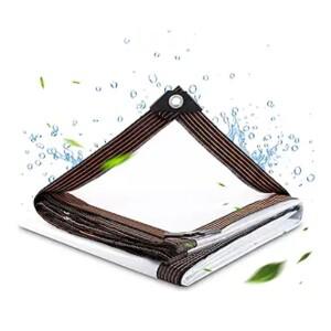 방수 투명 플라스틱 필름  야외 천  테라스  다육 식물  단열 텐트  발코니 차양