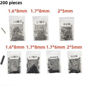 200피스 원격 제어 키 빈 고정 핀 1.6mm 자동차 KD Xhorse 접는