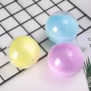 추첨 뽑기 통 캡슐 빈 볼 원형 반투명 45mm