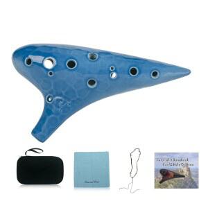 오 윈드 오션 웨이브 프로페셔널 12홀 세라믹 C 얼음 크랙 크래프트 알토 크리스마스 선물 디어