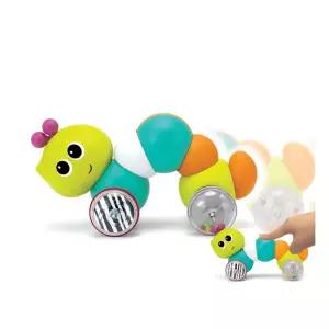 9개월 호기심자극 움직이는 귀여운 애벌레 아기놀이 백일선물 소리나는완구 유아
