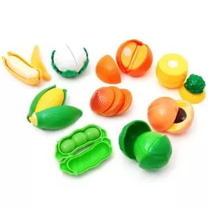 유아 알록달록 찍찍이 과일 야채 음식모형 가게놀이 키즈카페 유치원 쿠킹토이