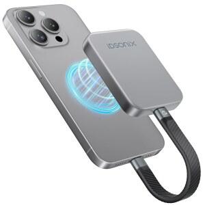 [미국배송] IDSONIX 1TB 외장 SSD 마그네틱 및 타입-C USB 3.2세대 2X2 케이블 포함 휴대용 최대 2000MB/S 4K PRORES HDR 기록 저장 C 스마트폰 / 노트북 태블릿 PC용 솔리드 스테이트 드라이브