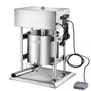 자동 소세지 기계 주입기 제조기 업소용 츄러스 반죽 다짐육 전기 케이싱기 순대 스텐