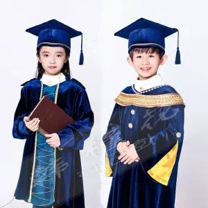 유치원 아동복 졸업 기념 모자 졸업사진 태슬 단체복 세트 의상 가운 어린이