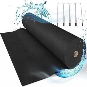 10개의  조경 스테이플  내구성 및 견고한 잡초 제거 기능을 갖춘  정원 장벽 직물