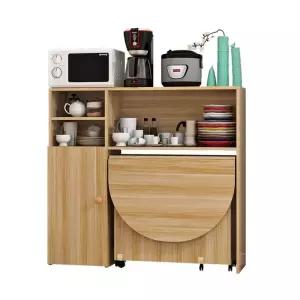 주방 수납장 선반 확장형 퍼치스 식탁 밥통 전자레인지 테이블 하부장 렌지대 주방수납장