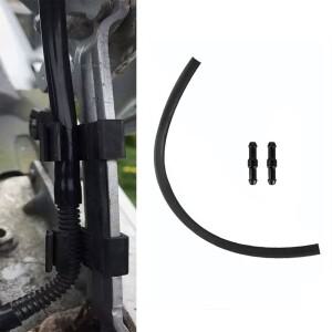 자동차 와이퍼 고무 튜브 수정 클립 세탁기 수리 부품 앞 유리 와셔 호스 키트 VW T5 Transporter 용 액세