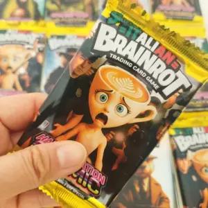 꾹상점1  카드팩 이탈리안 유행밈짤 카드게임 이탈리아 밈 도무송 브레인롯 2탄 1박스 24팩입