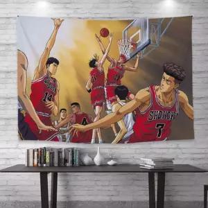 슬램덩크 패브릭 포스터 침실 천 벽보 벽장식 숙소