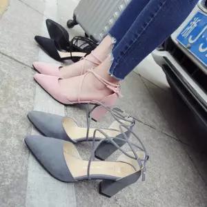 여성 앵클 스트렙 예쁜 하이힐 연말 연시 모임 파티 hUB7+9ujC