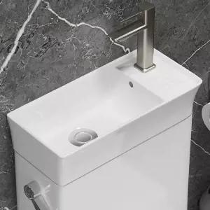 세라믹 양변기 일체형 호텔 변기 욕실 물절약 좌변기