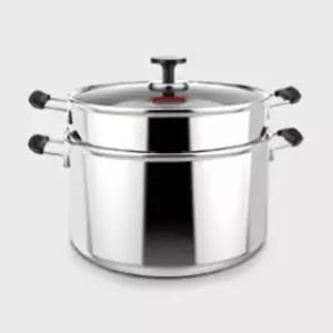 현이몰 키친아트 찜솥 찜 냄비 찜판 찜기 2단 24cm 스텐곰솥 곰솥냄비 들통 냄비세트 스텐냄비 스텐들통