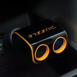 [CAR] 컬러 접이식 2구 멀티소켓 차량핸드폰충전기 차량용충전기