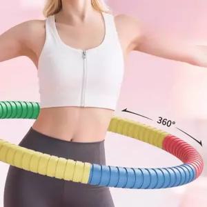 두꺼운 훌라후프 다이어트 훌라프 운동기구 고무폼 중상급용 꽈배기 감량 디지털 뱃살 근력