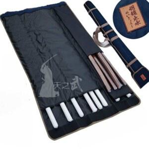 자루용 운반 검가방 죽도집 휴대용 목검 어깨걸이 검도 단일상품 풍 사슴가죽 죽도가방