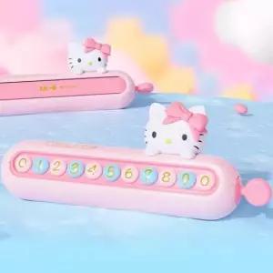 [문구] 산리오 컬러풀 주차번호판 VER2-헬로키티(핑크)