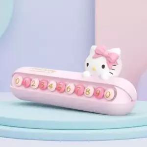 [문구] 산리오 컬러풀 주차번호판-헬로키티