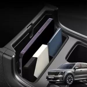 [CAR] 쏘렌토 MQ4 튜닝 용품 실리콘 상단 콘솔트레이 페이스리프트