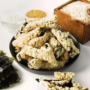 [프레시데이] 바삭고소한 고창 울어매 수제 찹쌀 김부각 전통 튀각 5봉×70g