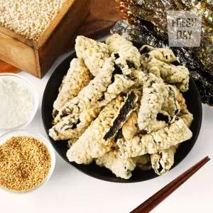 [프레시데이] 바삭고소한 고창 울어매 수제 찹쌀 김부각 전통 튀각 3봉×70g