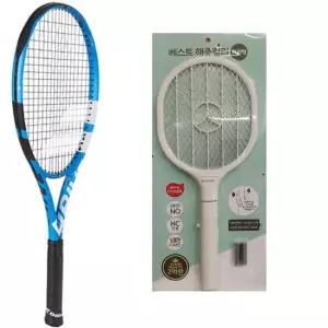 삼정947 타원형 중형 심플 전기모기채 전자모기채