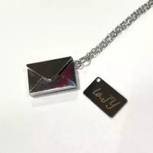 레터링 각인 커플 목걸이 애인 선물 편지 써지컬 악세사리 팬던트 행운 남자친구 여자친구