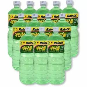 [CAR] 에탄올 워셔액 1800ml X 12개 차량유리세정제 와이퍼워셔액