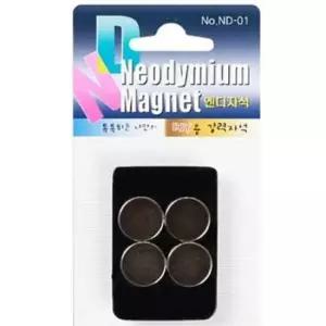 [문구] 원형 자석 팬시 냉장고 그림판 칠판 홀더 15mm