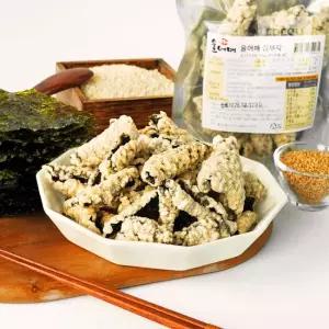 [프레시데이] 바삭고소한 고창 울어매 수제 찹쌀 김부각 전통 튀각 4봉×70g