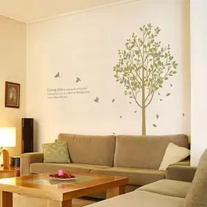 로맨틱트리 그래픽 포인트 스티커 시트지 벽 인테리어 데코