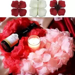 장미 꽃잎 조화 5500장 이벤트 기념일 축제 소품