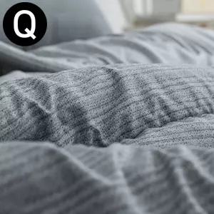솔트 소프트마이크로 간절기 이불 퀸 Q 그레이 간이불 사계절 편안한 따뜻한
