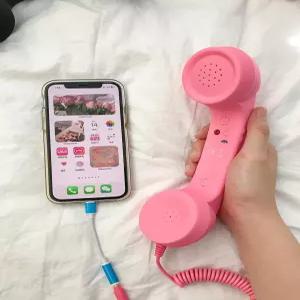 선물 부모님 레트로 친구 핸드폰수화기