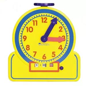 4세유치원 시간학습교구 시분침원형시계 아기교구 놀이교구