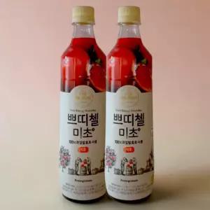 CJ 쁘띠첼 미초 석류 900ml 음료베이스 에이드 2개