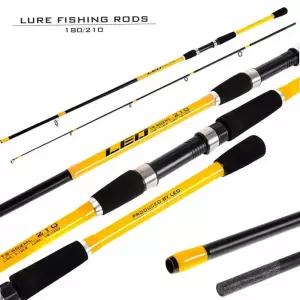 튼튼한 용품 낚시 루어 낚시대 루어대 전천후 전문용품 옐로우ML