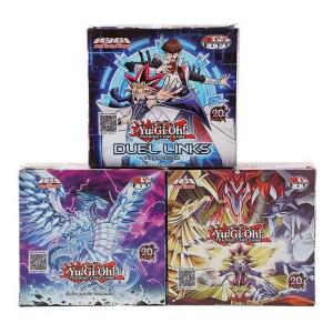 유희왕 애니메이션 게임 컬렉션 카드 Blue-Eyes White Dragon TCG 부스터 박스 어린이 장난감
