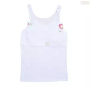 1단계 주니어 흰색 면 브라 런닝 화이트 러닝 셔츠 메리야쓰 메리아스