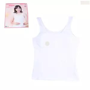 비와이시 여학생 민소매 나시 브라 흰색 기본 런닝 셔츠 브라자 속옷 내의