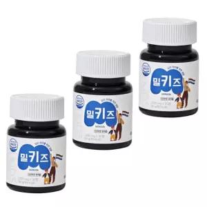 밀키즈 어린이 청소년 성장기 칼슘 마그네슘 비타민D 30정 3박스