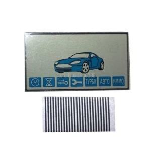 E90 LCD 디스플레이 유연한 케이블 키 체인 Starline E60 E61 E62 E65 E91 E92 E95 E85 원격 제어 얼룩말