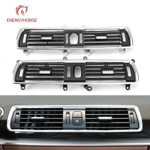 업그레이드된 맑은 공기 에어컨 AC 통풍구 그릴 커버 패널 BMW 5 시리즈 그랑 투리스모 GT F07 528 530 535