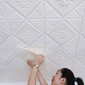 욕실 천장 시트지 단열 20매 리폼 현관 타일 무늬 70 방수벽지 모던 암막시트지