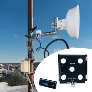 4방향 동축 원격 안테나 스위치 안테나 스위치 500W PEP 안테나 신호 스위치 라디오 방송국용 1.8-60MHz RF